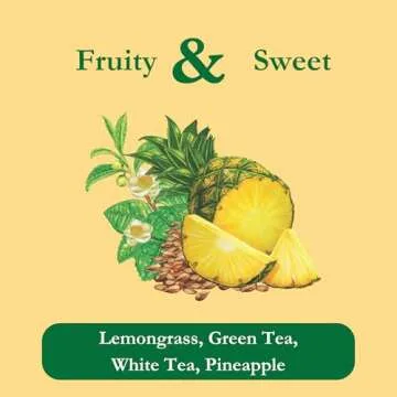 Tadin Pineapple Tea Blend - Refreshing Herbal Tea