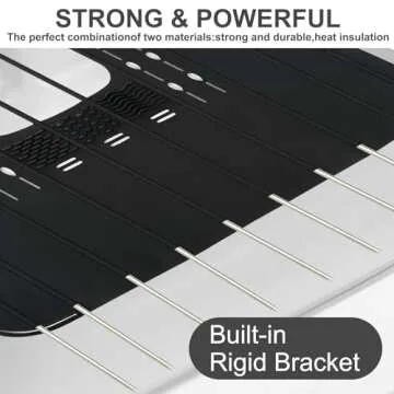 Ranphykx Sink Foldable Cover for Counter Space - Makeup Brush Cleaning Mat - Bathroom Makeup Tools Organizer Space Saver Bathroom Sink Silicone Cover