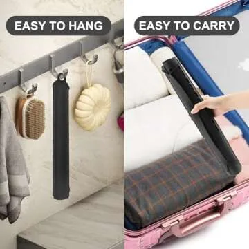 Ranphykx Sink Foldable Cover for Counter Space - Makeup Brush Cleaning Mat - Bathroom Makeup Tools Organizer Space Saver Bathroom Sink Silicone Cover