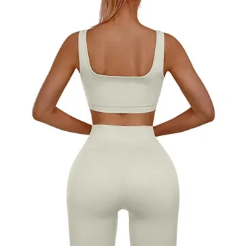 Shop Sportneer Women's 2 Piece Workout Set for Yoga & Gym