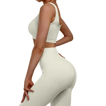 Shop Sportneer Women's 2 Piece Workout Set for Yoga & Gym