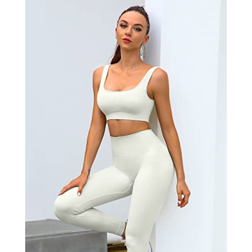 Shop Sportneer Women's 2 Piece Workout Set for Yoga & Gym