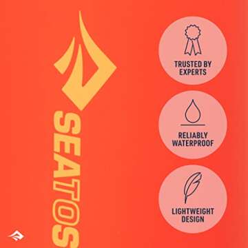 Sea to Summit Lightweight Dry Bag, Multi-Purpose Dry Storage, 8 Liter, Sulphur Yellow