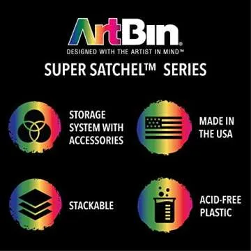 ArtBin Super Satchel 6 Compartment Craft Organizer