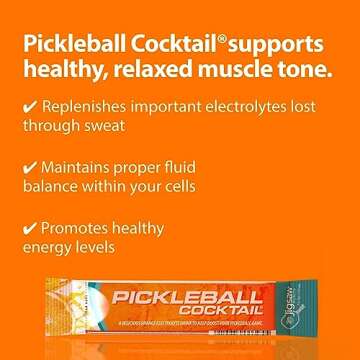 Jigsaw Health Pickleball Cocktail (60 Servings Packets, Orange)