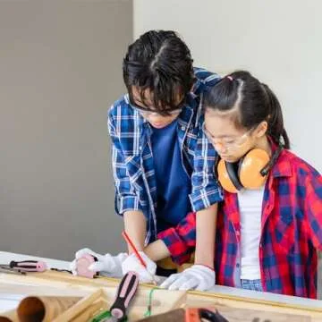 KURUI Pink Tape Measures Retractable 25Ft, Measuring Tape with Fractions, Easy Read Tape Measurer Inch/Metric Scale