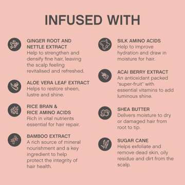 KEVIN.MURPHY PLUMPING.WASH & RINSE - Densifying Shampoo for Thinning Hair - Thickening Hair Conditioner - For Fine, Thin & Ageing Hair - 250 mL / 8.4 fl oz - 2 Pack