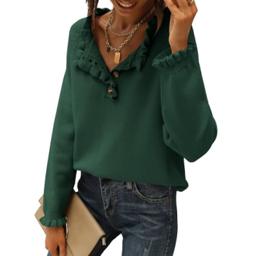 BTFBM Women's Sweater Stylish Knitted Pullover Tops