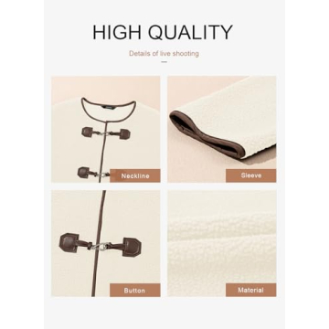 Stylish Dokotoo Women's Sherpa Jackets for Warmth