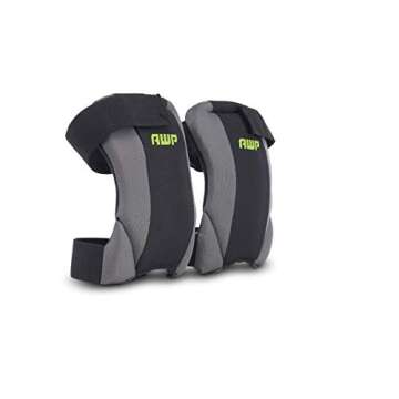 AWP Low-Profile Fabric Cap Work Knee Pads | Non-Marring Non-Scratching All-Day Comfort Knee Pads | O...