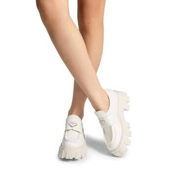 Buy DREAM PAIRS Stylish Vegan Chunky Loafers for Women