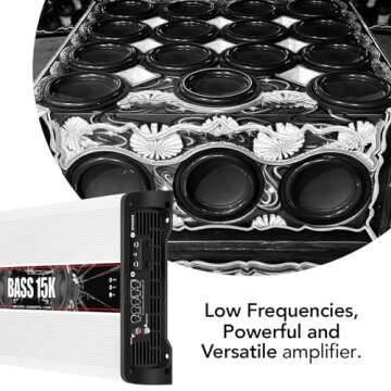 Taramps Bass 15k Monoblock Amplifier 15000 Watts RMS
