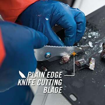 Gerber Gear Processor - Saltwater Scissors with Fin Clipper & Fish Scaler - Premium Fishing Gear - Stainless Steel Shears