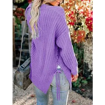 Womens Plus Size Chunky Long Cardigans Cozy Winter Outerwear