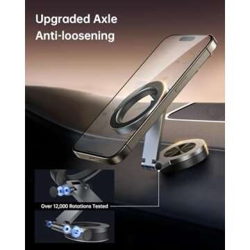 SYNCWIRE MagSafe Car Mount - 360° Adjustable Phone Holder