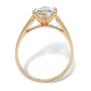 Stunning Marquise Zirconia Engagement Ring for Women