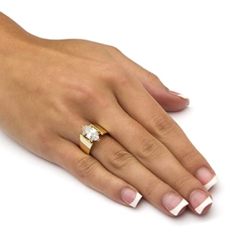 Stunning Marquise Zirconia Engagement Ring for Women