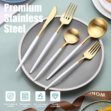 Luxury 20-Piece Lemeya Silverware Set for 4