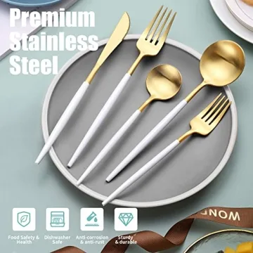 Luxury 20-Piece Lemeya Silverware Set for 4