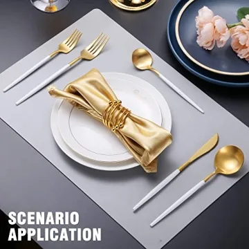 Luxury 20-Piece Lemeya Silverware Set for 4