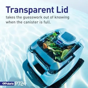 Polaris P724 Robotic Pool Cleaner Lightweight Efficient