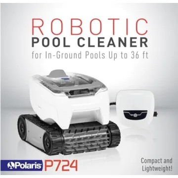Polaris P724 Robotic Pool Cleaner Lightweight Efficient