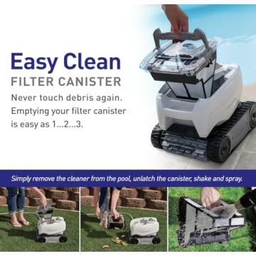 Polaris P724 Robotic Pool Cleaner Lightweight Efficient