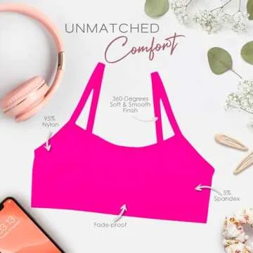 Alyce Ives Girls Seamless Training Bras Pack of 10