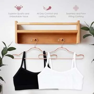 Alyce Ives Girls Seamless Training Bras Pack of 10