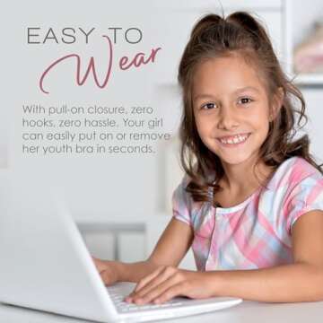 Alyce Ives Girls Seamless Training Bras Pack of 10