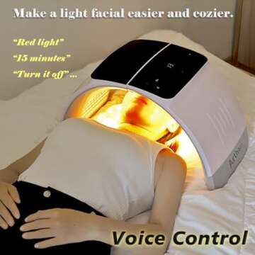 Innovative LED Light Skin Care Therapy Machine for Home and Salon Use