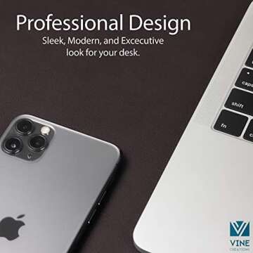 Durable Large Leather Desk Mat for Elegant Workspace
