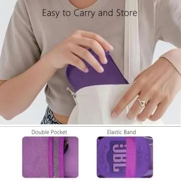 Protective Silicone Cover and Hard Case for JBL Clip 5