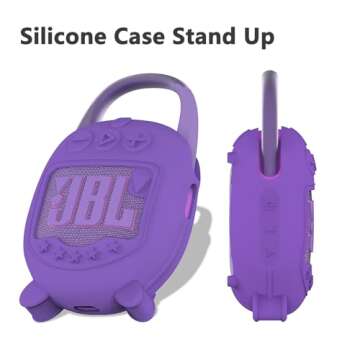 Protective Silicone Cover and Hard Case for JBL Clip 5
