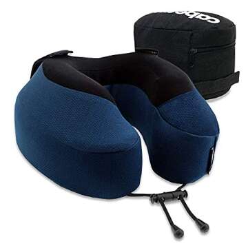 Cabeau Evolution S3 Travel Pillow - Dr Recommended Neck Pillow for Travel - Memory Foam Airplane Pil...