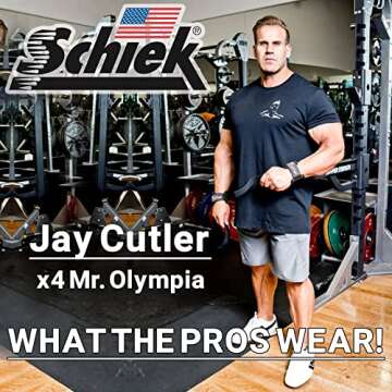 Schiek Sports Model J1000PLS Jay Cutler Signature Power Lifting Straps - Camo
