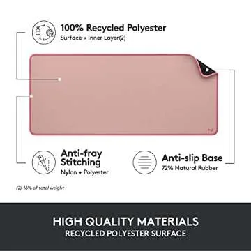 Logitech Desk Mat - Studio Series for Home Office Style