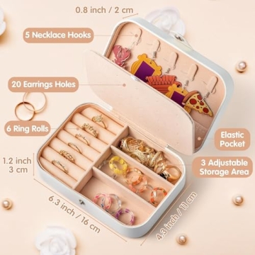 Elegant Bride Travel Jewelry Box for Expressive Gifting
