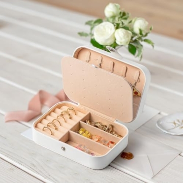 Elegant Bride Travel Jewelry Box for Expressive Gifting