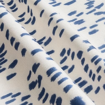 Stylish ORANAZA Blue Polka Dot Pillow Covers for Decor