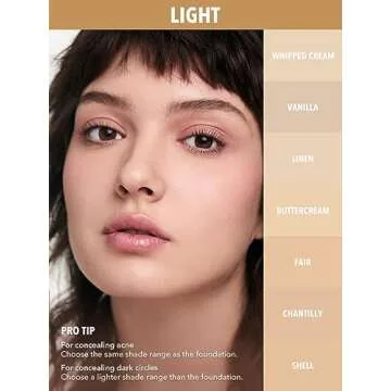 SHEGLAM 12HR Full Coverage Concealer Matte Finish Concealer Stick for Under Eye and Dark Circles - Linen