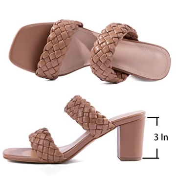 N.N.G Stylish Chunky Heels Sandals for Women Summer