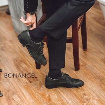 Stylish BONANGEL Merino Wool Socks for Winter Wear