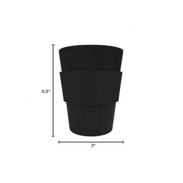 Sustainable Travel Coffee Cup 12oz Eco-Friendly Reusable