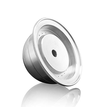 Durable Stainless Steel Reusable Coffee Capsules for Nespresso Vertuoline (Big Cup Size)