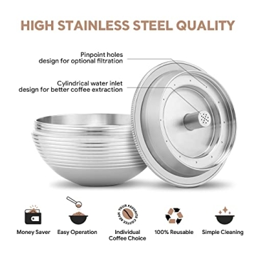 Eco-Friendly Stainless Steel Nespresso Capsule for Better Coffee