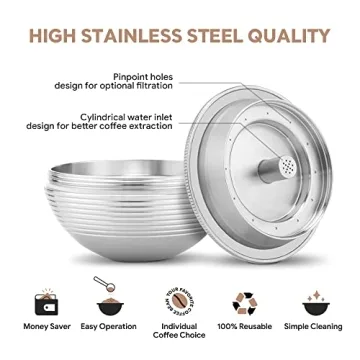 Eco-Friendly Stainless Steel Nespresso Capsule for Better Coffee