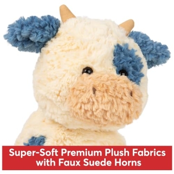 GUND Cozys Collection Cow - Soft Plush Toy for Kids | 10"