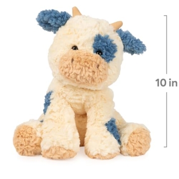 GUND Cozys Collection Cow - Soft Plush Toy for Kids | 10"