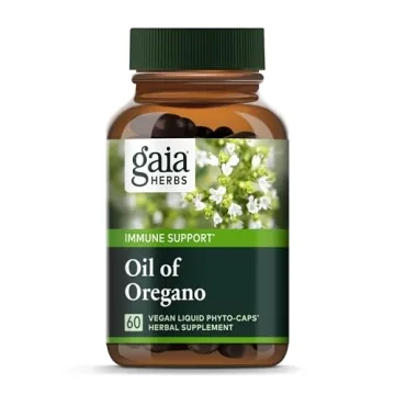 Gaia Herbs Oil of Oregano - Immune and Antioxidant Support Capsules for Overall Well-Being - 60 Vega...